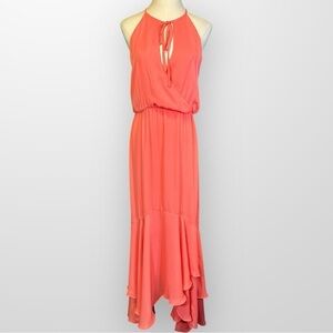 parker bayou silk dress Parker Bayou Maxi Dress in Cameo